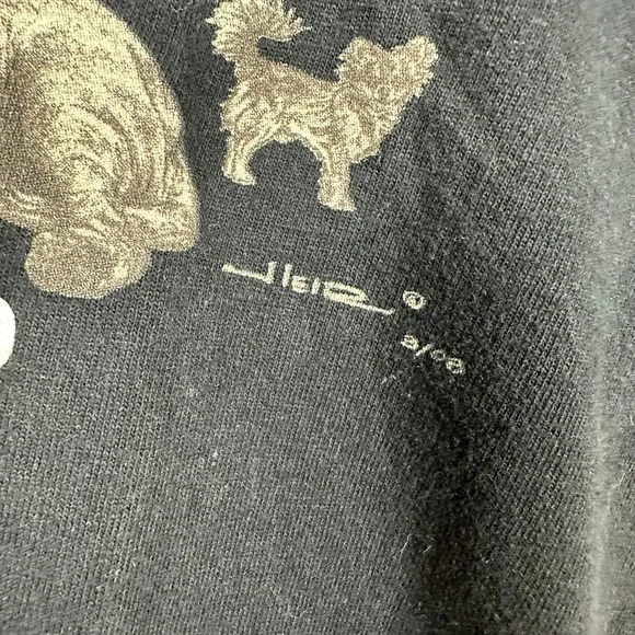 Vintage Biker AARP Aged Adults Riding Proud Graphic Print T-Shirt Adult 2XL - Picture 4 of 6